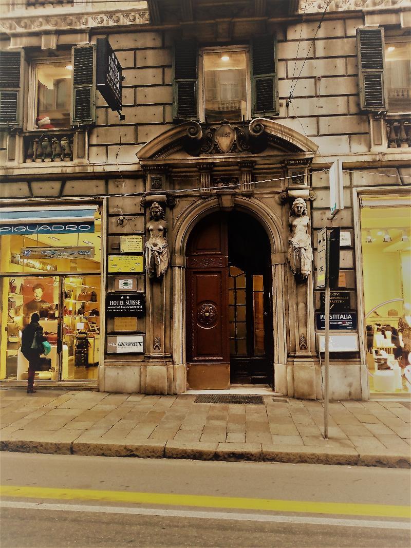 Hotel Suisse Genoa Bagian luar foto